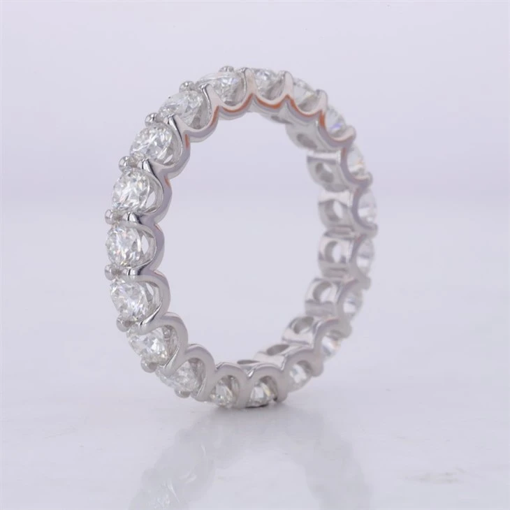 Lab Diamond Wedding Gold Rings